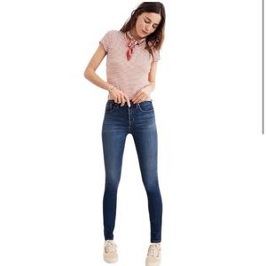 Madewell 10” High Riser Skinny‎ Skinny Jeans Size 24